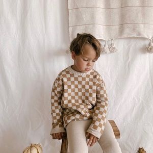 Rivi & Kin Checkerboard Sweater